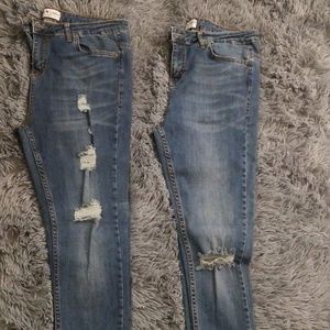 2 dark blue HERA LONDON JEANS  W32 R30